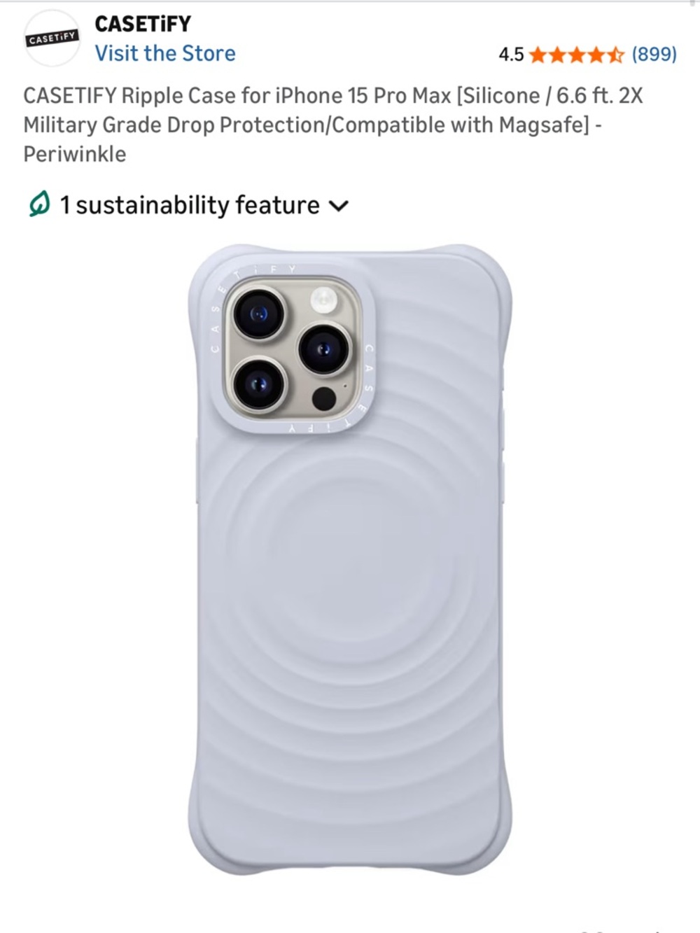 CASETIFY Ripple Case for iPhone 15 Pro Max
